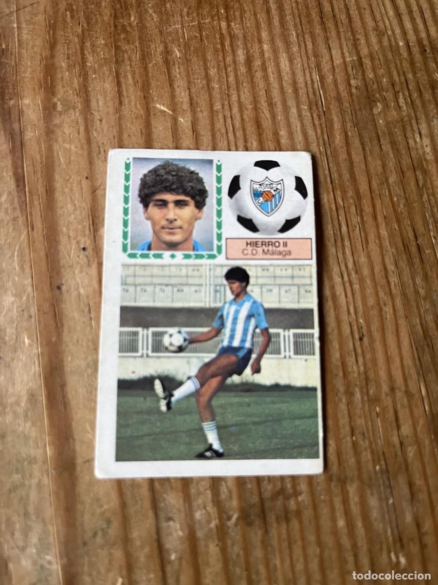 Fu&szlig;ball-Sticker: CROMO SIN PEGAR NUNCA PEGADO ALBUM LIGA ESTE 83 84 1983 1984 COLOCA HIERRO II MALAGA
