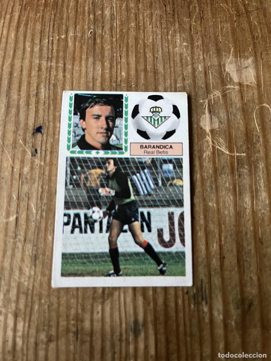 Figurine di Calcio: CROMO SIN PEGAR NUNCA PEGADO ALBUM LIGA ESTE 83 84 1983 1984 FICHAJES # 5 BARANDICA BETIS