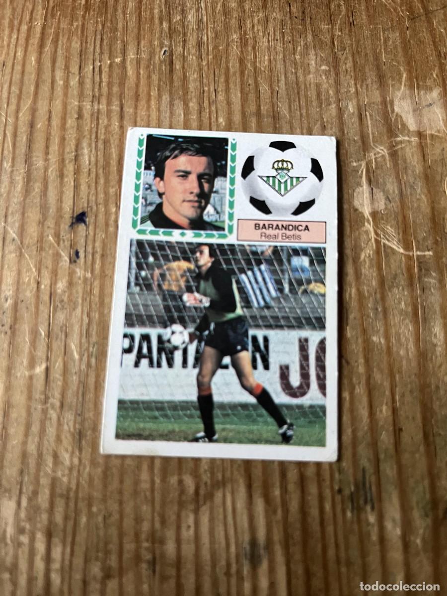 Cromos de Futebol: CROMO SIN PEGAR NUNCA PEGADO ALBUM LIGA ESTE 83 84 1983 1984 FICHAJES # 5 BARANDICA BETIS