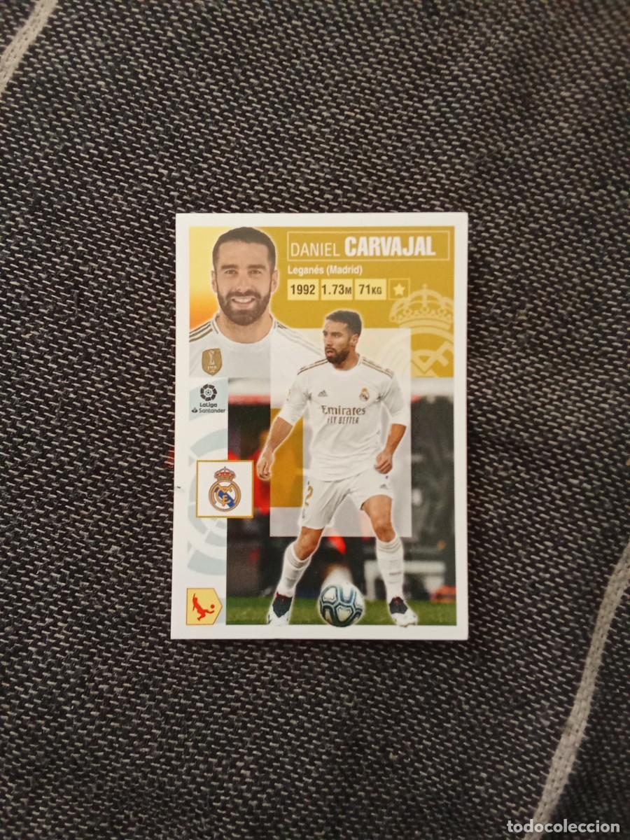 Fu&szlig;ball-Sticker: 4 Carvajal real Madrid liga este 2020-21
