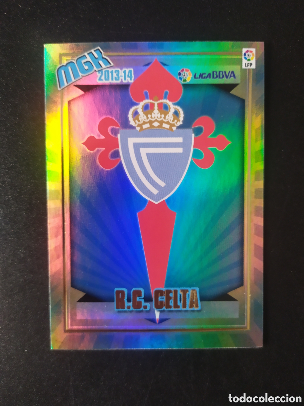 Cromos de Futebol: Megacracks 2013 2014 13 14 panini escudo n&deg; 91 Celta Vigo