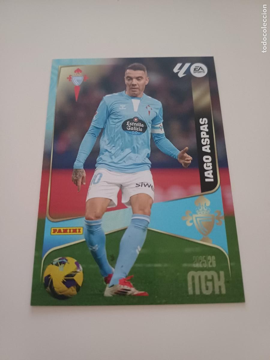 Cromos de f&uacute;tbol: 126 - Iago Aspas - Celta - Foto 1