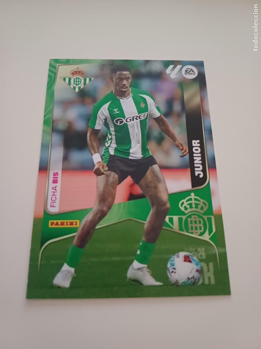 Cromos de f&uacute;tbol: 098 Bis - Junior - Betis - Foto 1