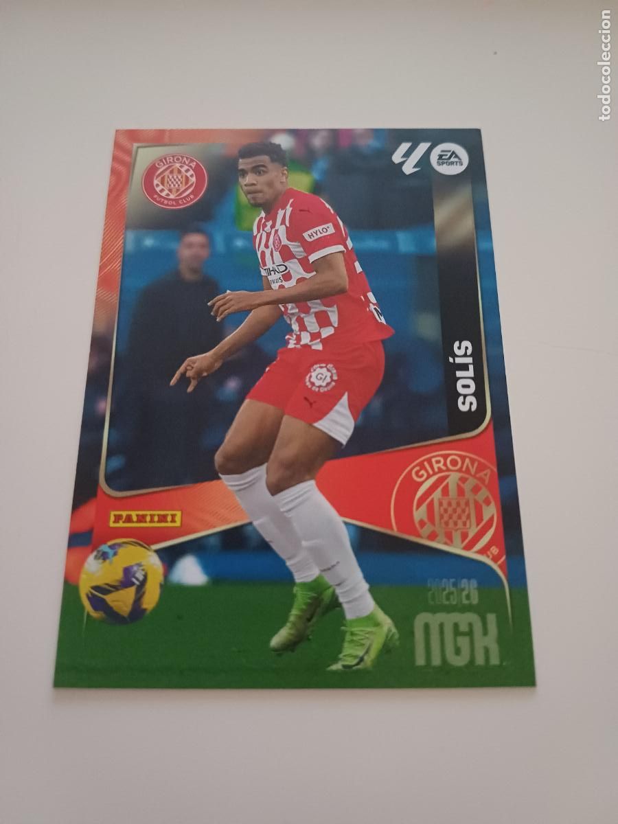 Cromos de f&uacute;tbol: 191 - Sol&iacute;s - Girona Fc - Foto 1