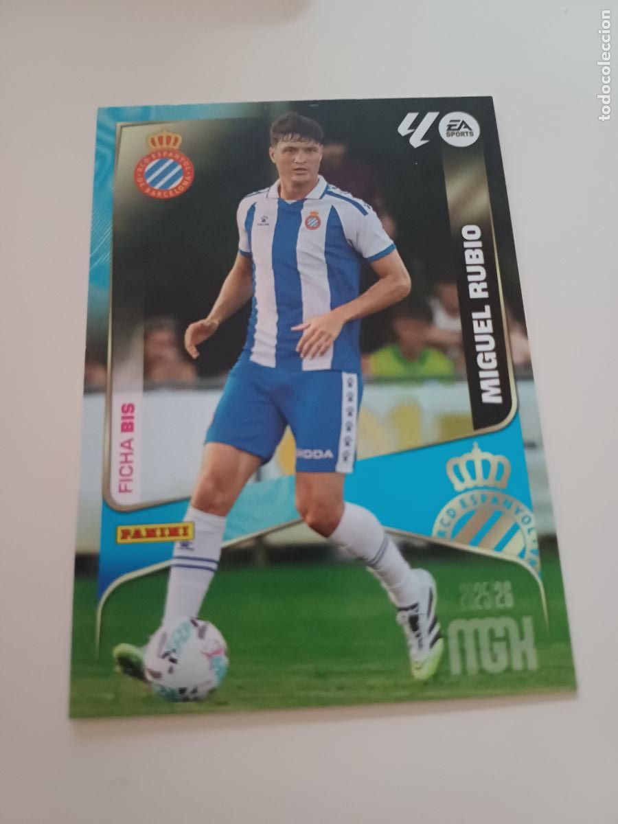 Football Stickers: 149 Bis - Miguel Rubio - Espanyol