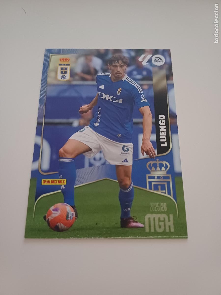 Cromos de f&uacute;tbol: 276 - Luengo - Oviedo - Foto 1