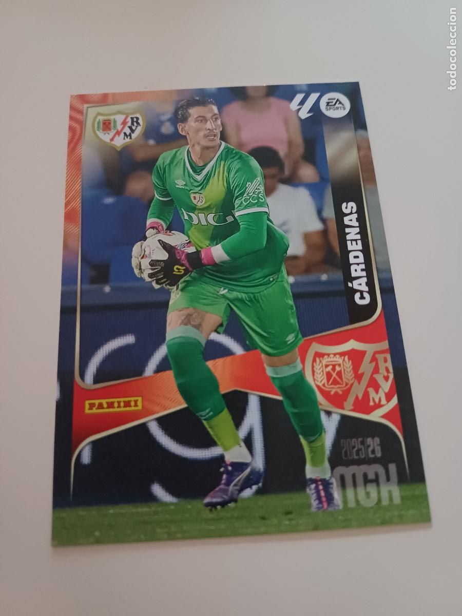 Cromos de F&uacute;tbol: 291 - C&aacute;rdenas - Rayo Vallecano
