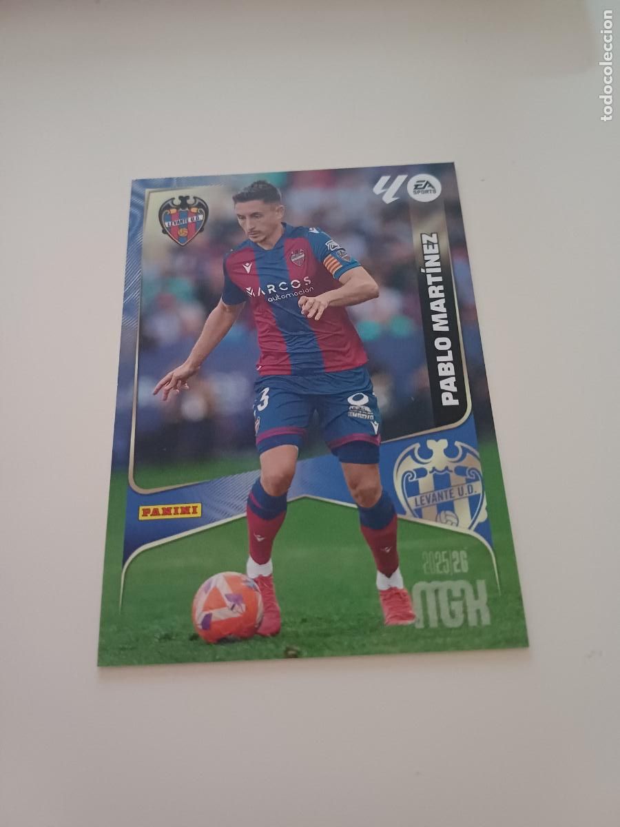 Cromos de f&uacute;tbol: 211 - Pablo Mart&iacute;nez - Levante Ud - Foto 1