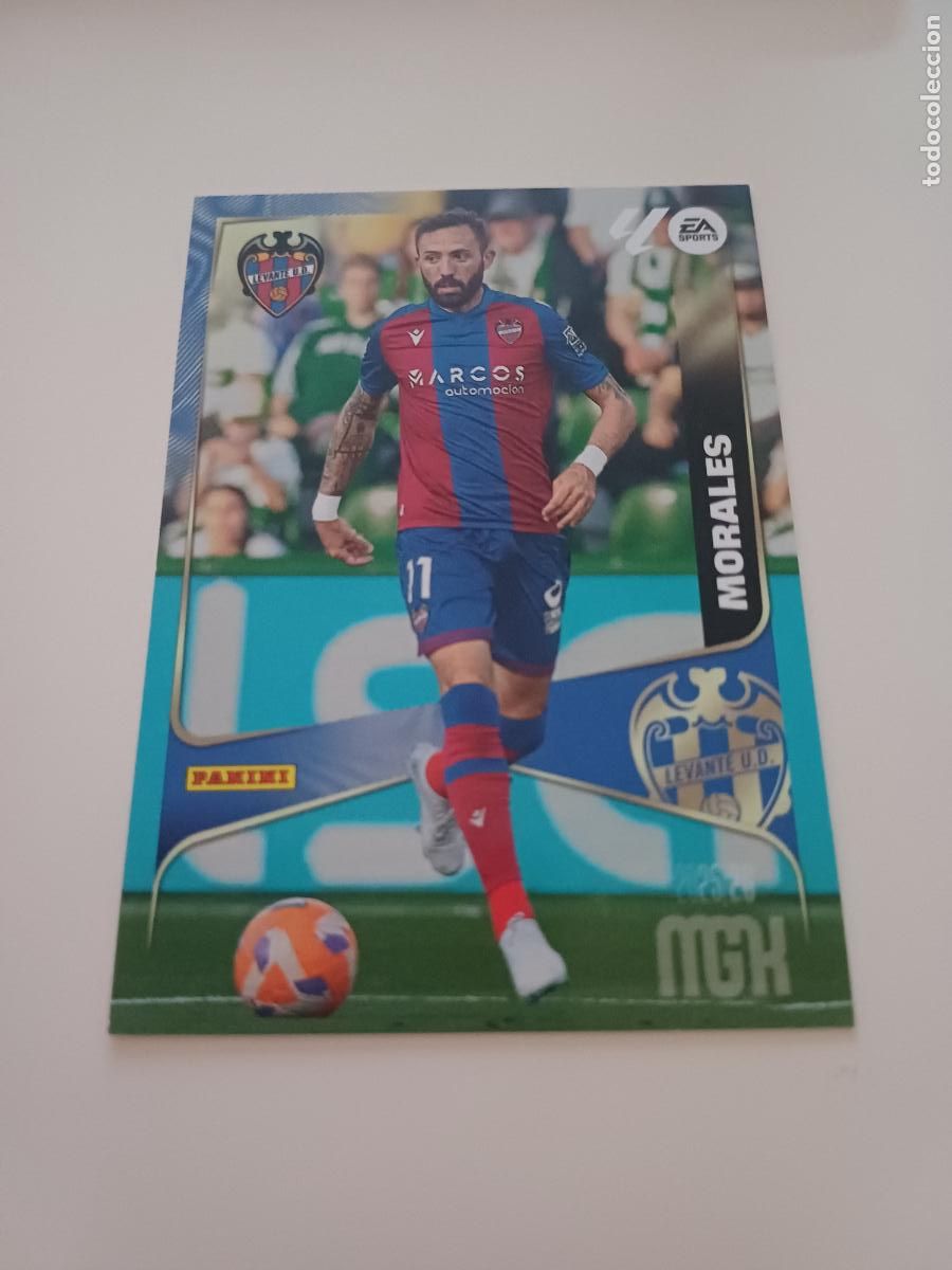 Cromos de f&uacute;tbol: 216 - Morales - Levante Ud - Foto 1