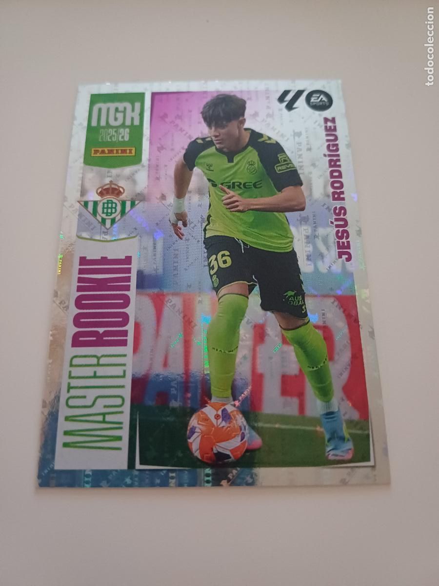 Cromos de f&uacute;tbol: 415 - Jes&uacute;s Rodr&iacute;guez (Betis) - M&aacute;ster Rookie