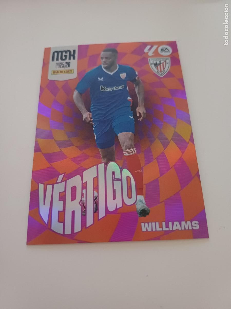 Cromos de f&uacute;tbol: 386 - Williams (Athletic) - V&eacute;rtigo - Foto 1