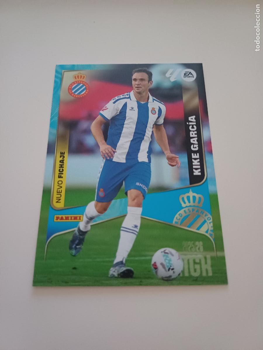 Fu&szlig;ball-Sticker: 445 - Kike Garc&iacute;a - Nuevos Fichajes