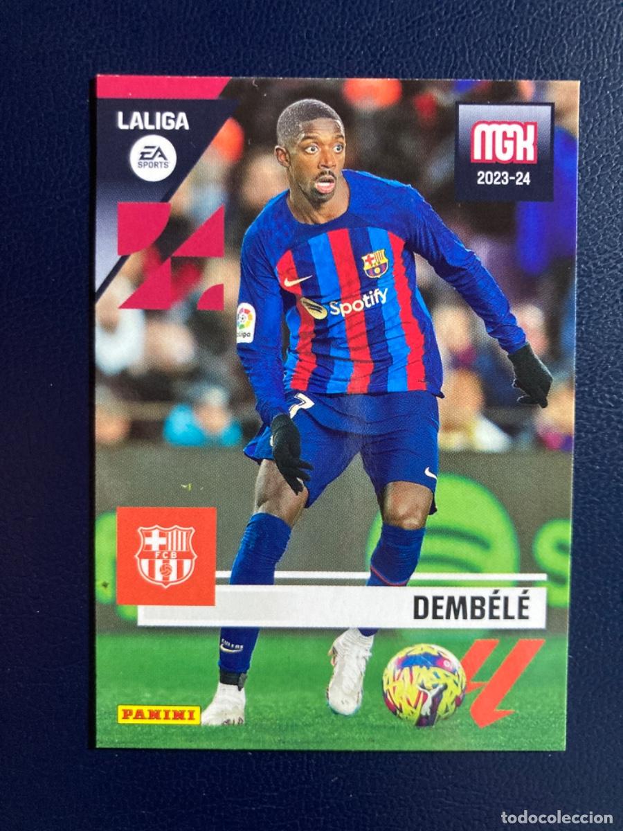 Fu&szlig;ball-Sticker: 108 DEMBELE BARCELONA MEGACRACKS 2023 2024 23 24 P&aacute;nini