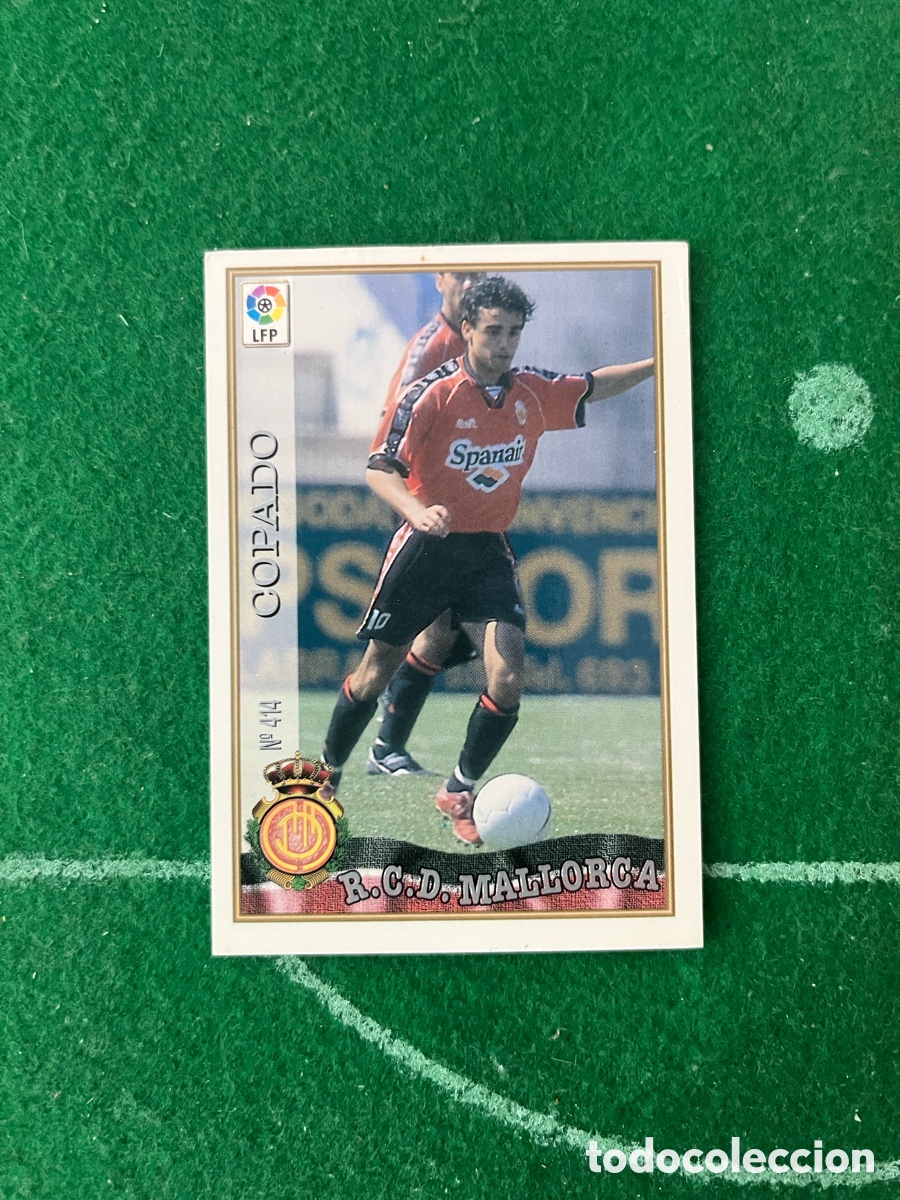 Cromos de f&uacute;tbol: 414 COPADO MALLORCA LAS FICHAS DE LA LIGA 1997 1998 MUNDICROMO