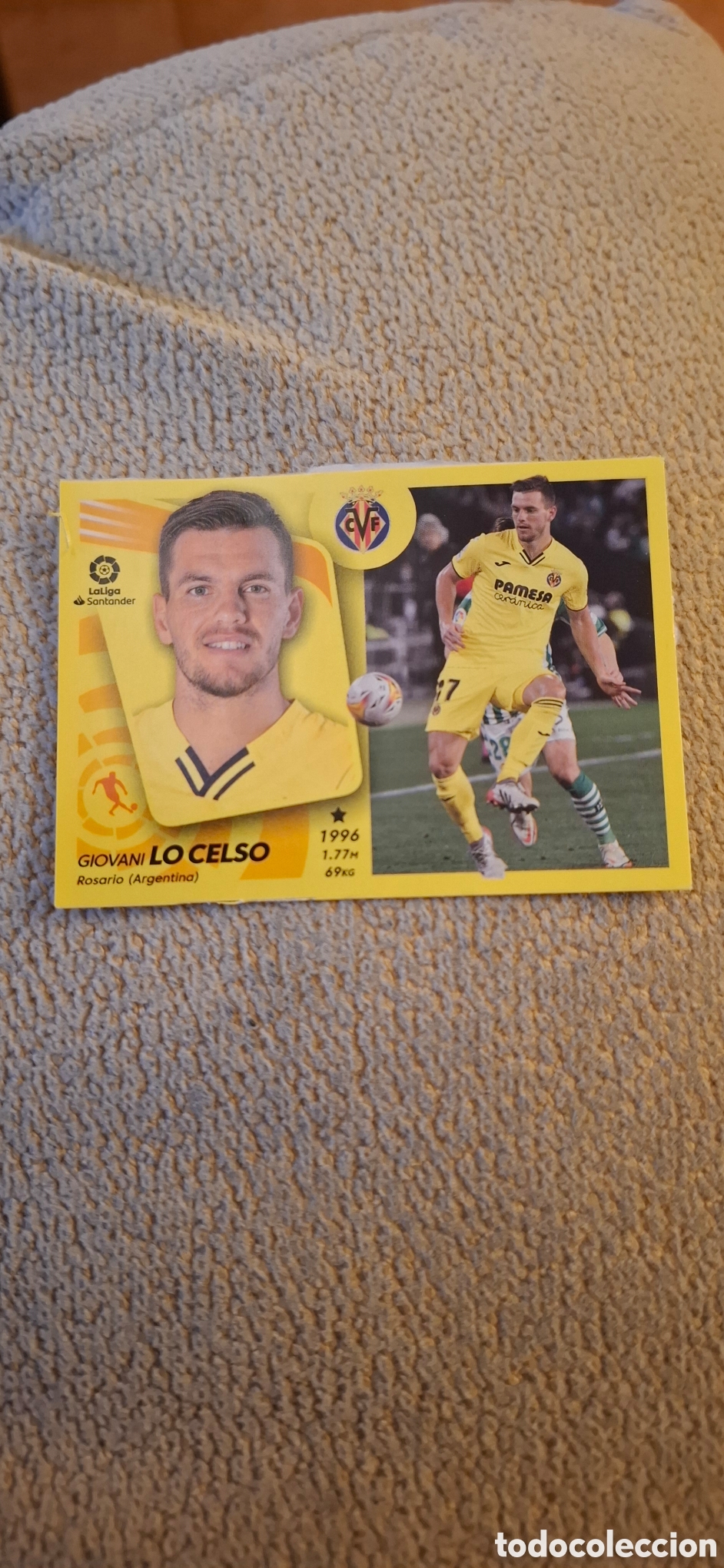 Figurine di Calcio: 39 LO CELSO VILLARREAL MERCADO DE INVIERNO ACTUALIZACION ⚽ PANINI LIGA ESTE 21 22 2021 2022 ⚽