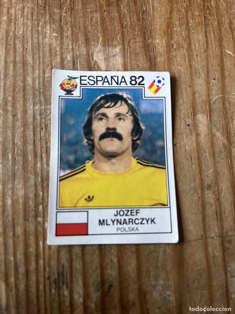 Cromos de F&uacute;tbol: CROMO SIN PEGAR NUNCA PEGADO MUNDIAL WORLD CUP PANINI ESPA&Ntilde;A 82 1982 POLONIA # 56 JOZEF MLYNARCZYK
