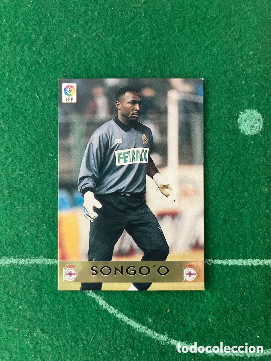 Cromos de f&uacute;tbol: 443 SONGOO DEPORTIVO DE LA CORU&Ntilde;A LAS FICHAS DE LA LIGA 1997 1998 MUNDICROMO TROFEO ZAMORA