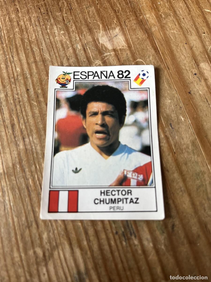 Cromos de F&uacute;tbol: CROMO SIN PEGAR NUNCA PEGADO MUNDIAL WORLD CUP PANINI ESPA&Ntilde;A 82 1982 PERU # 76 HECTOR CHUMPITAZ
