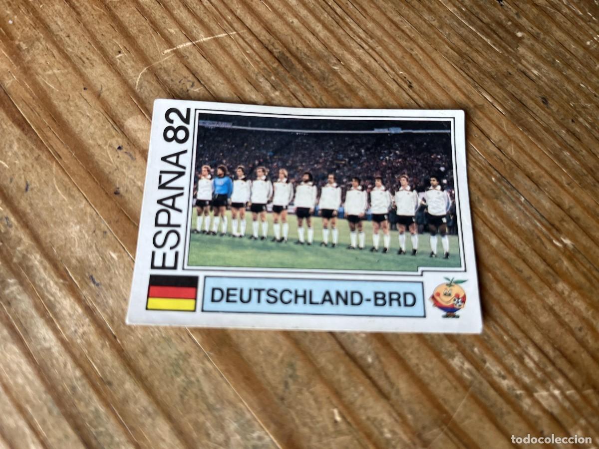 Cromos de F&uacute;tbol: CROMO SIN PEGAR NUNCA PEGADO MUNDIAL WORLD CUP PANINI ESPA&Ntilde;A 82 1982 ALEMANIA # 111 ALINEACION