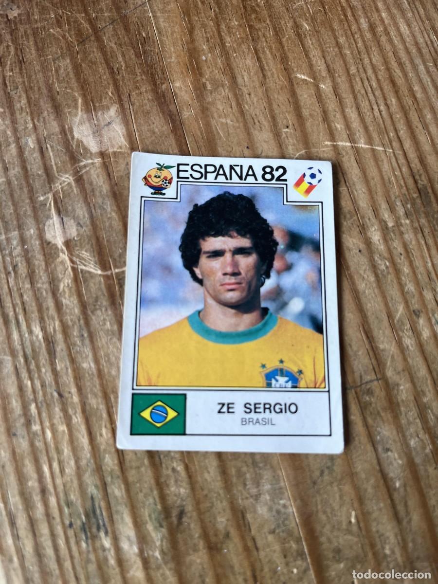 Cromos de F&uacute;tbol: CROMO SIN PEGAR NUNCA PEGADO MUNDIAL WORLD CUP SPAIN ESPA&Ntilde;A 82 1982 BRASIL # 381 ZE SERGIO