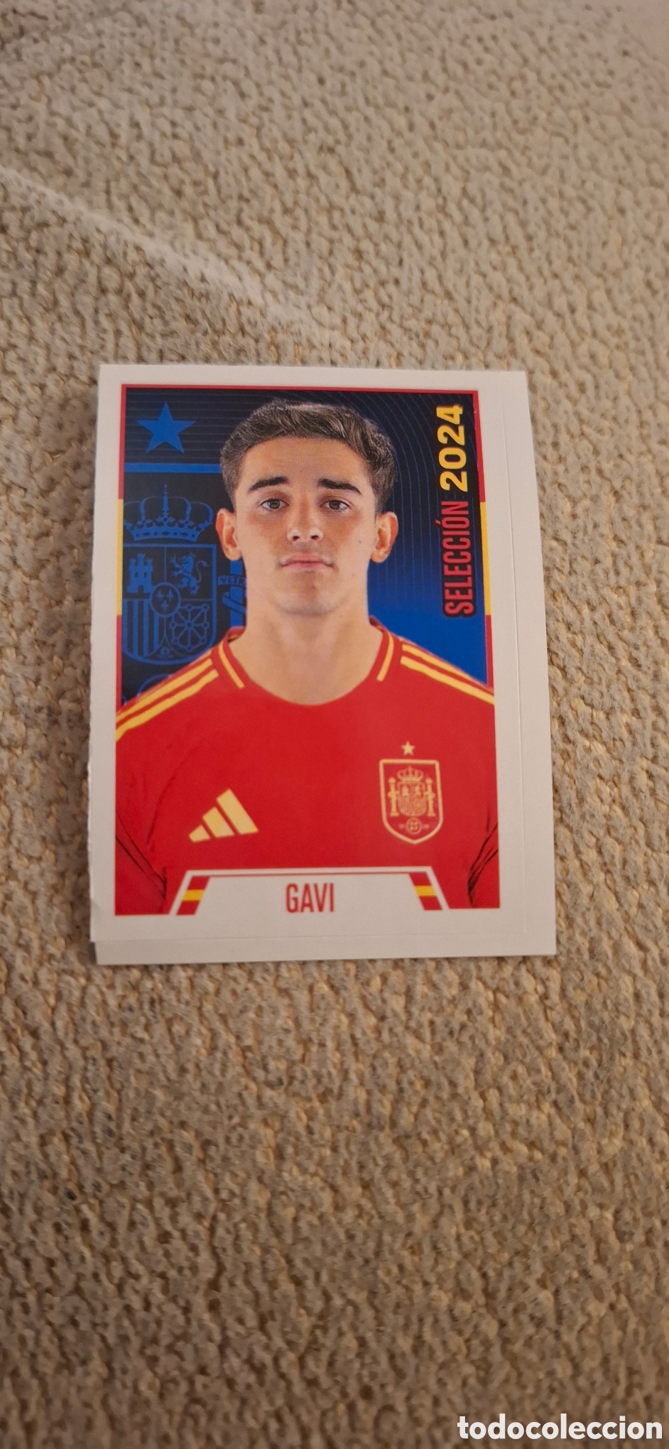 Figurine di Calcio: GAVI - ESPA&Ntilde;A - P&Oacute;STER JUG&Oacute;N SELECCI&Oacute;N 2024 EUROCOPA / EURO (NUEVO)