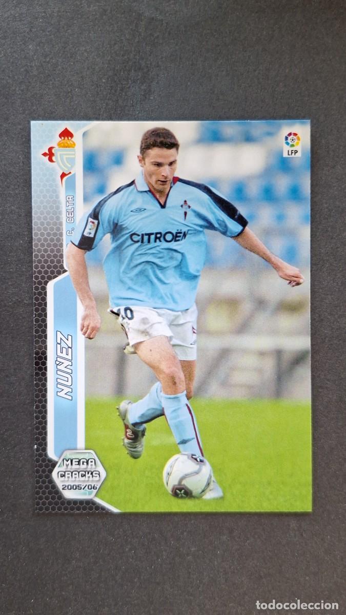 Fu&szlig;ball-Sticker: L2 NU&Ntilde;EZ CELTA DE VIGO NUEVO FICHAJE MEGACRACKS 2005 2006 05 06 PANINI