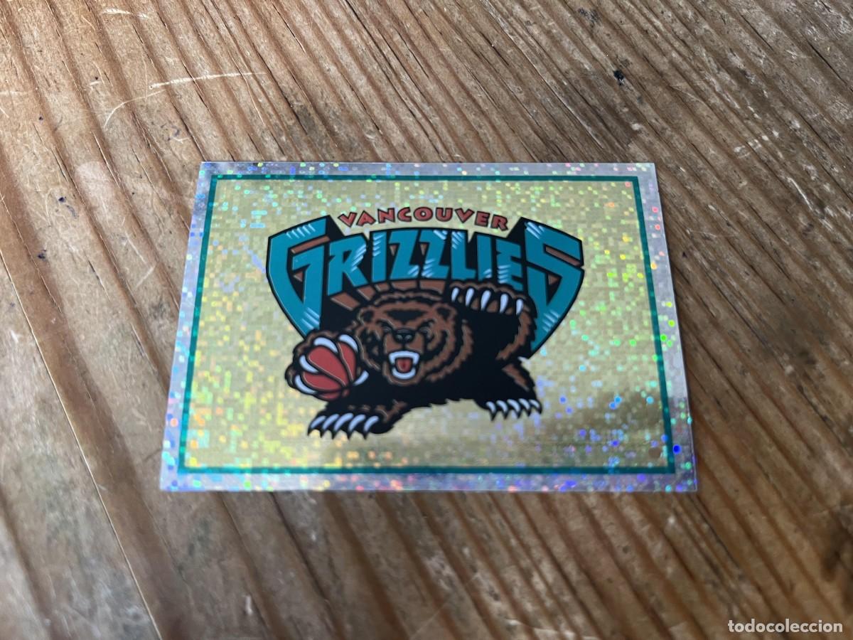 Cromos de F&uacute;tbol: R31181 CROMO SIN PEGAR NUNCA PEGADO NBA BASKETBALL 95 96 1995 1996 # 204 ESCUDO VANCOUVER GRIZZLIES