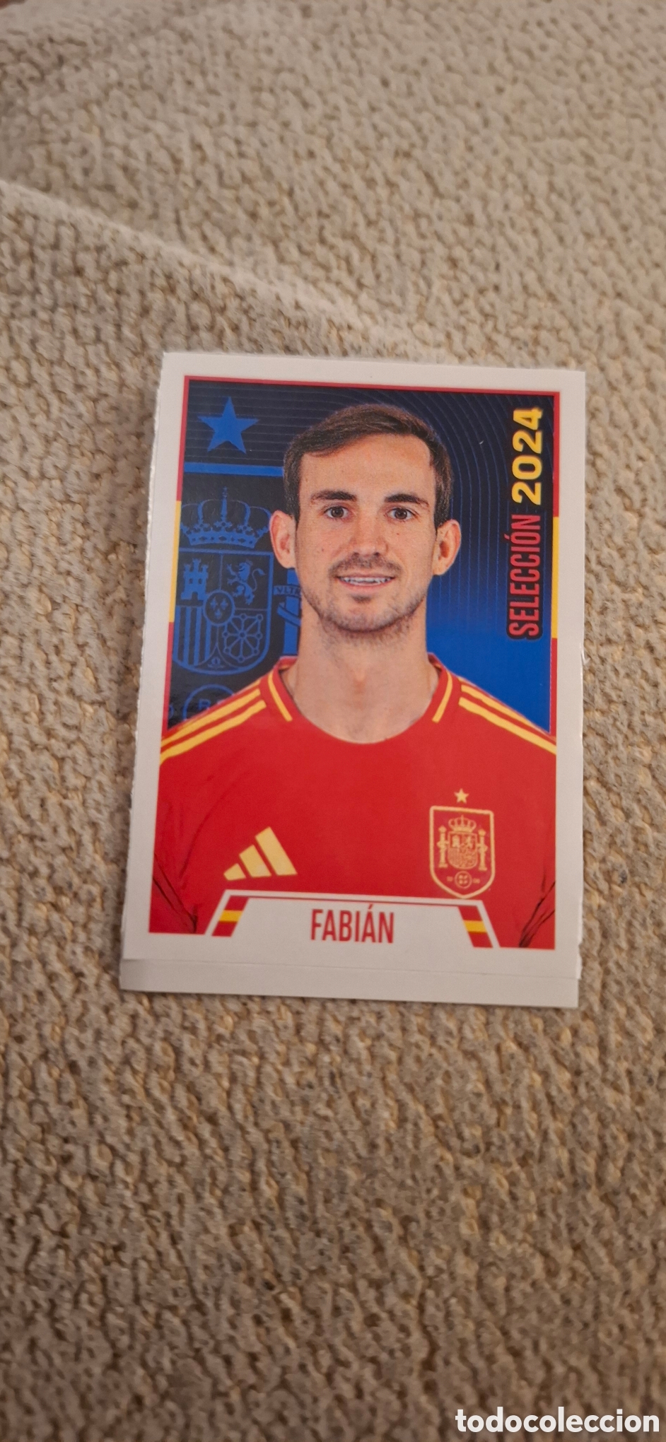 Cromos de f&uacute;tbol: FABI&Aacute;N - ESPA&Ntilde;A - P&Oacute;STER JUG&Oacute;N SELECCI&Oacute;N 2024 EUROCOPA / EURO (NUEVO)