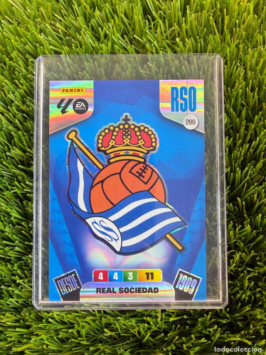 Figurine di Calcio: N&ordm; 289 Escudo Real Sociedad Adrenalyn XL 25 26