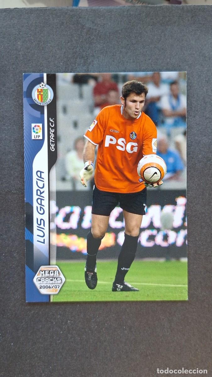 Figurine di Calcio: L1 LUIS GARCIA GETAFE C. F. MEGACRACKS 2006 2007 06 07 PANINI