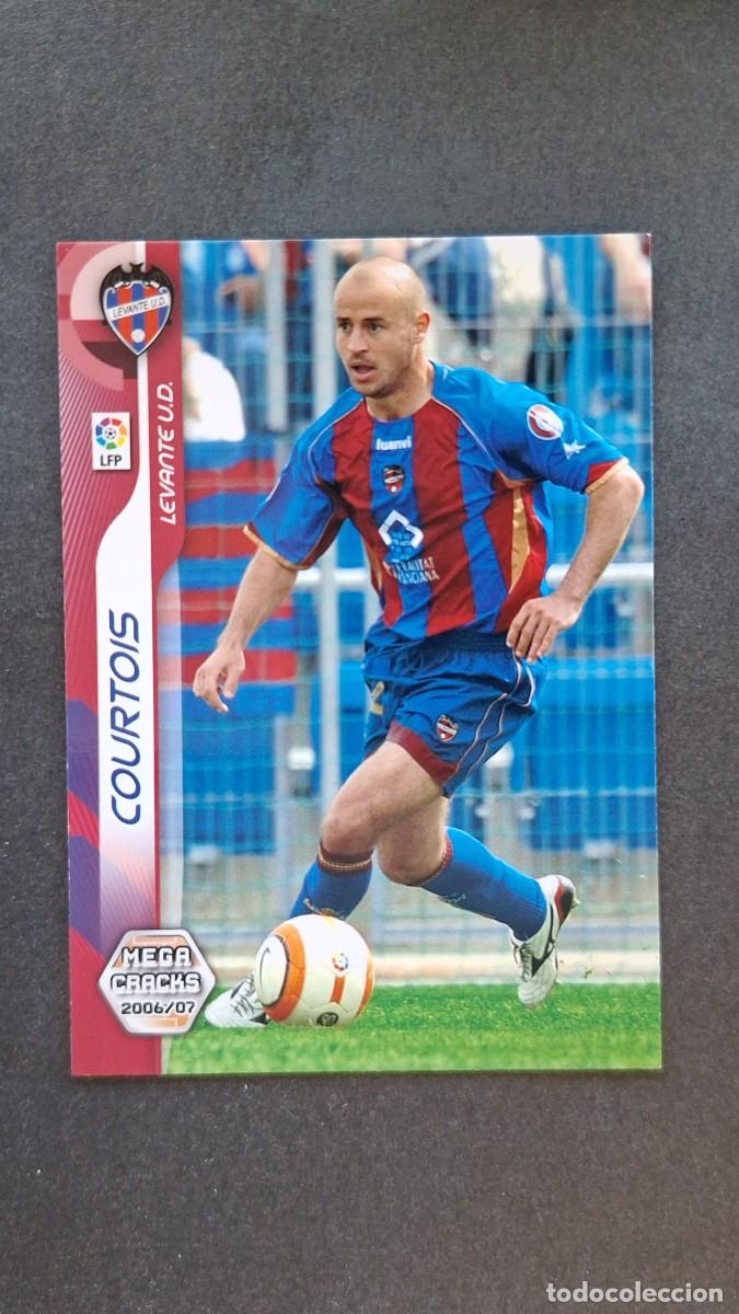 Cromos de F&uacute;tbol: L1 COURTOIS LEVANTE U. D. MEGACRACKS 2006 2007 06 07 PANINI