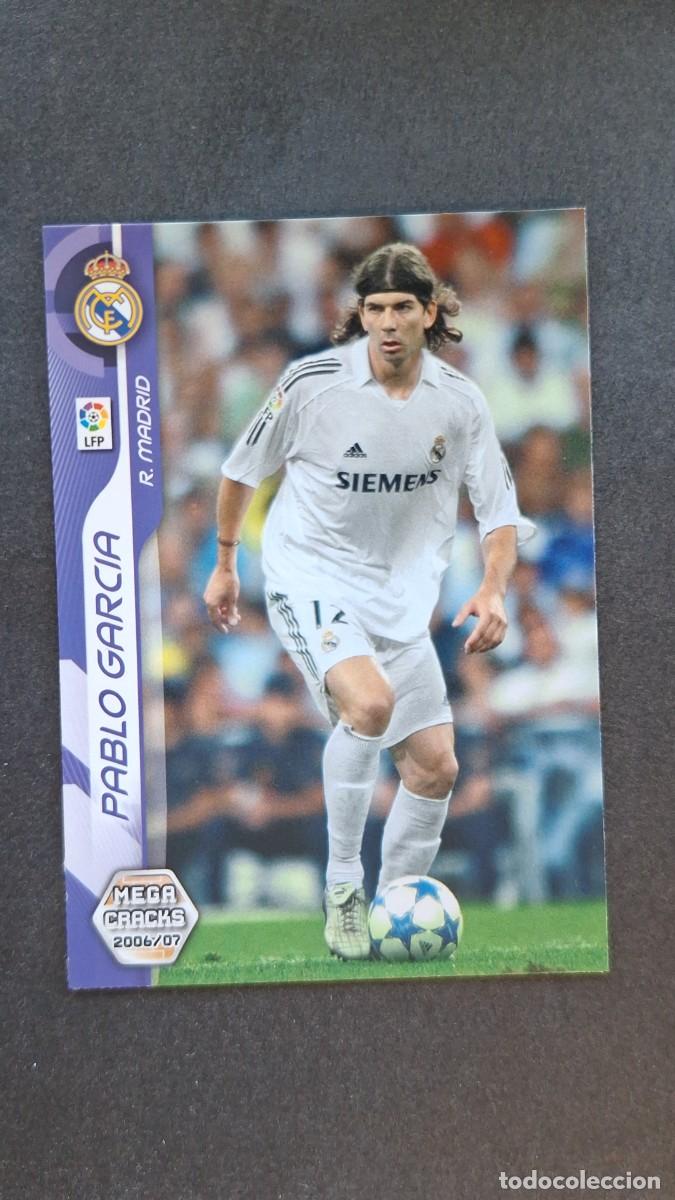 Figurine di Calcio: L1 PABLO GARCIA REAL MADRID MEGACRACKS 2006 2007 06 07 PANINI