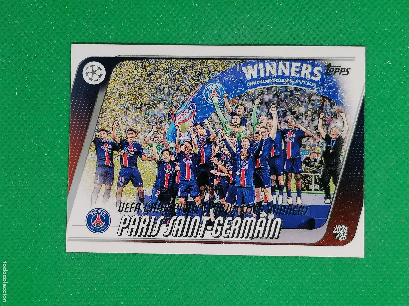 Cromos de F&uacute;tbol: 166 PLANTILLA WINNERS PARIS PSG ⚽ TOPPS UCC FLAGSHIP 25 26 2025 2026 ⚽