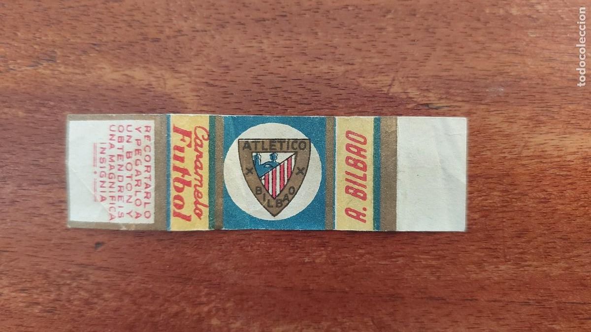 Cromos de F&uacute;tbol: ATHLETIC CLUB DE BILBAO - CARAMELO FUTBOL - ESCUDO