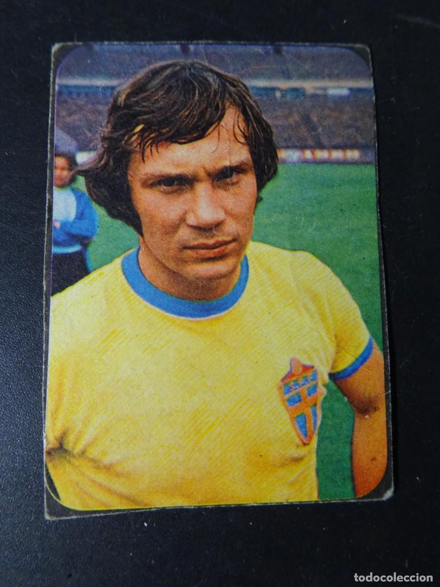 Cromos de F&uacute;tbol: CROMO MUNDIAL ALEMANIA 1974 , RUIZ ROMERO N&ordm; 193, GJOSTROM, SUECIA , RECORTADO, VER FOTOS