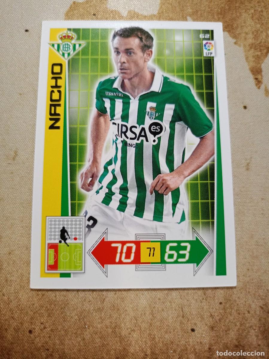 Cromos de Futebol: Betis 62 NACHO Adrenalyn 2012-13