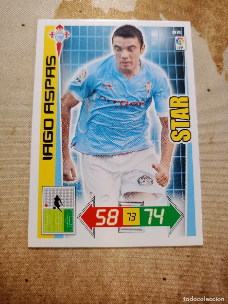 Cromos de f&uacute;tbol: Celta 88 IAGO ASPAS Adrenalyn 2012-13 - Foto 1