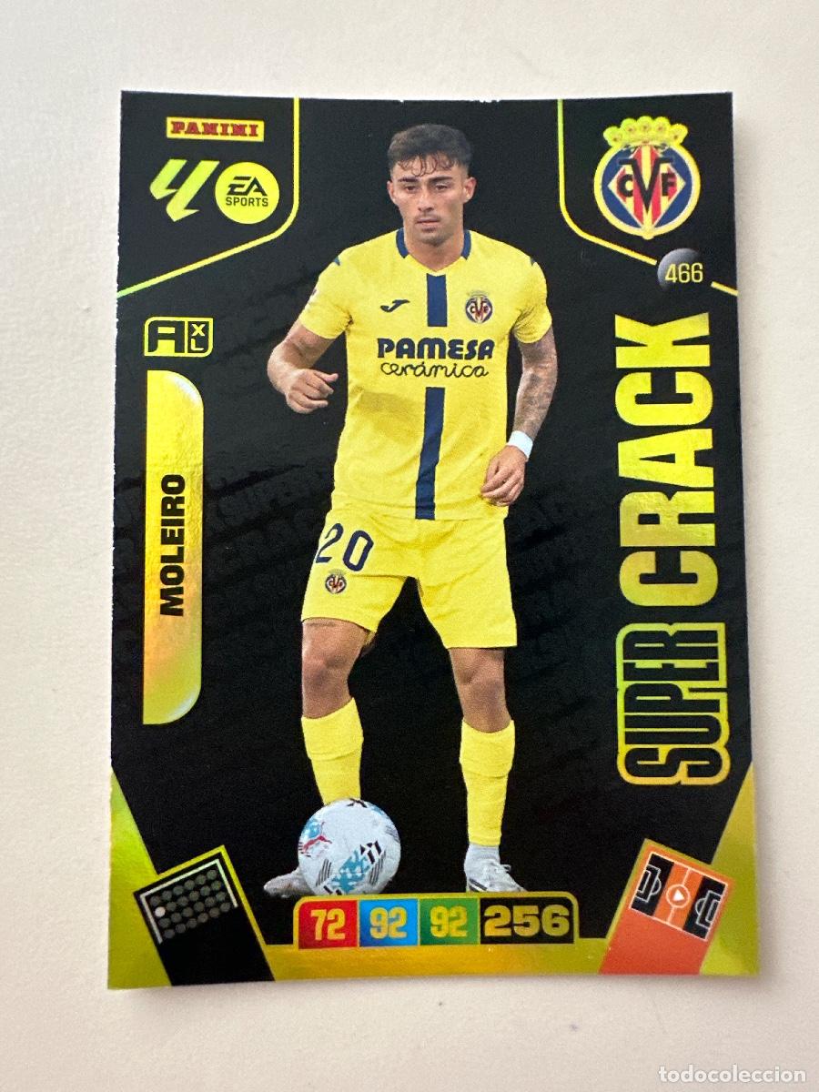 Football Stickers: 466 Alberto Moleiro, Villarreal CF, S&uacute;per Crack, Panini Adrenalyn XL La Liga 2025 2026 25 26