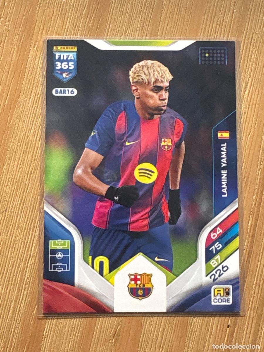 Cromos de F&uacute;tbol: CROMO PANINI FIFA 365 2026 LAMINE YAMAL BAR 16 ( c&oacute;digo sin activar )