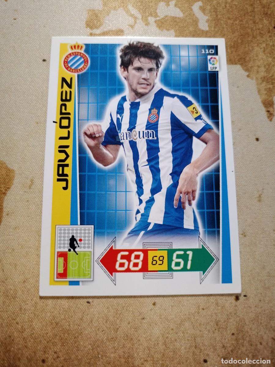 Fu&szlig;ball-Sticker: Espanyol 110 JAVI L&Oacute;PEZ Adrenalyn 2012-13