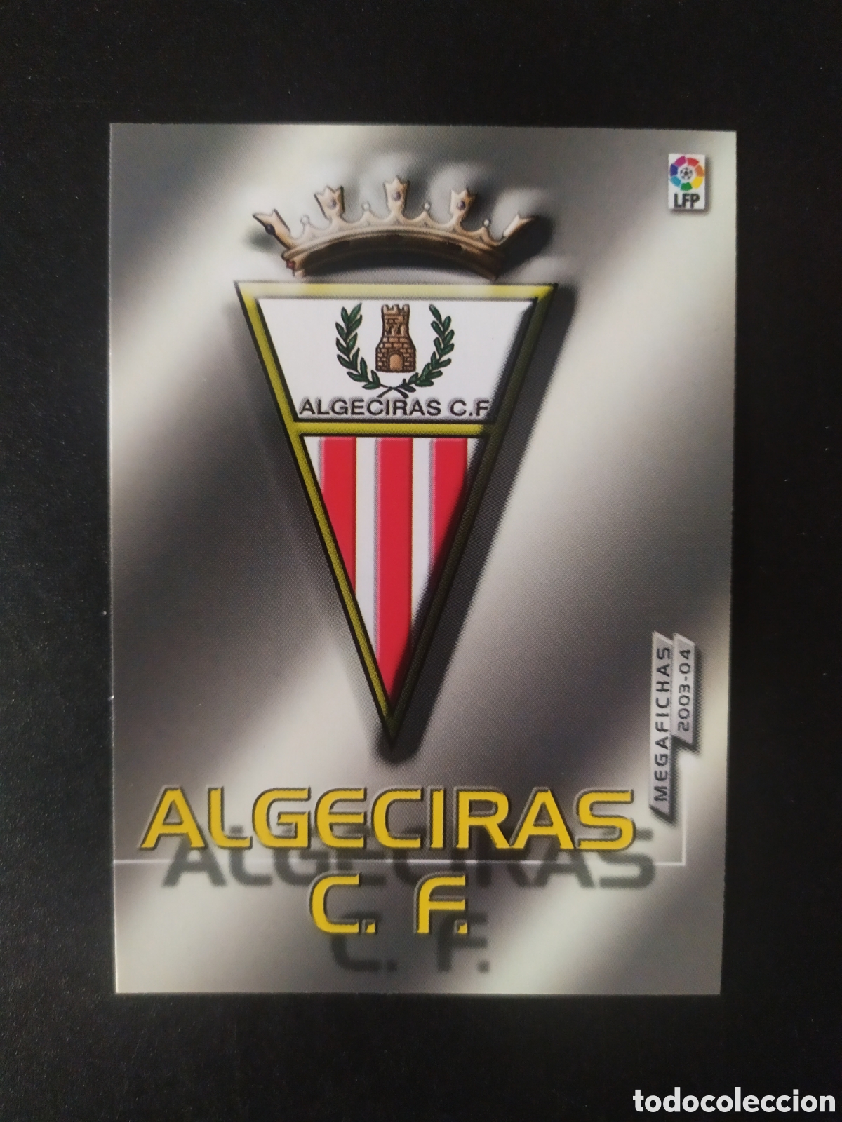 Cromos de Futebol: Megafichas 2003 2004 03 04 panini escudo 2 division n&deg; 407 Algeciras megacracks