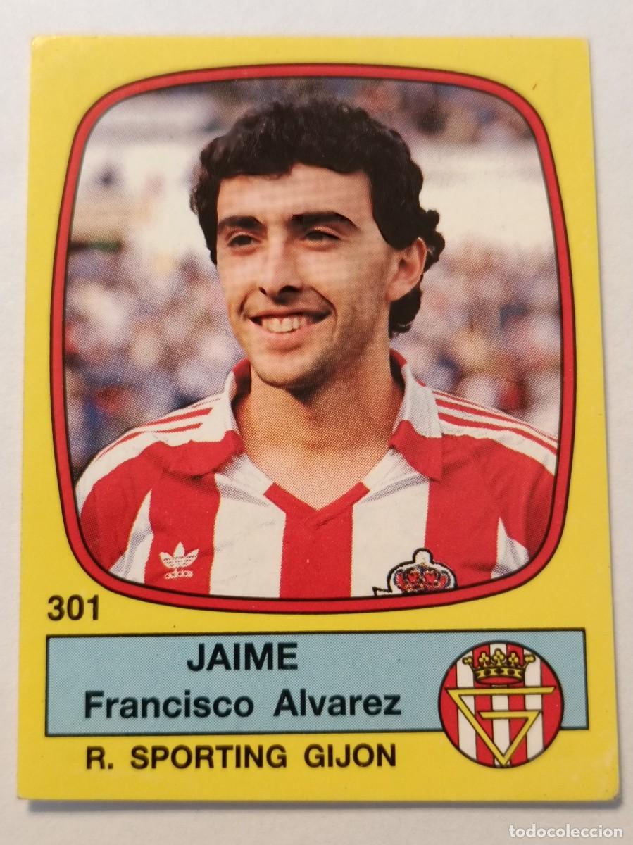 Cromos de F&uacute;tbol: #301 JAIME SPORTING GIJON FUTBOL 89 PANINI