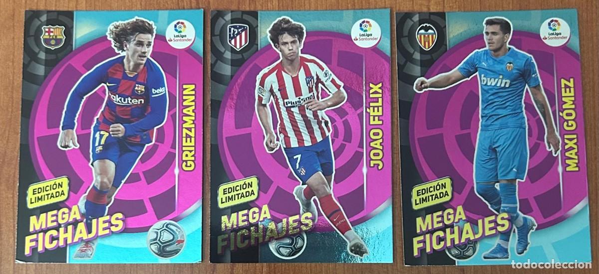 Cromos de Futebol: 3 mega fichajes edicion limitada mgk 2019 2020 de griezmann, joao felix y maxi gomez