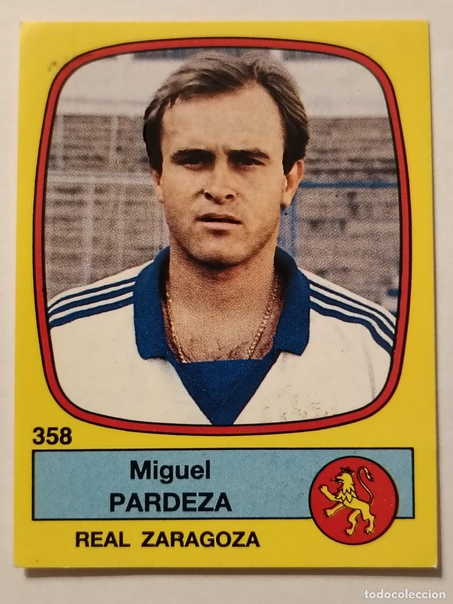Cromos de F&uacute;tbol: #358 PARDEZA REAL ZARAGOZA FUTBOL 89 PANINI