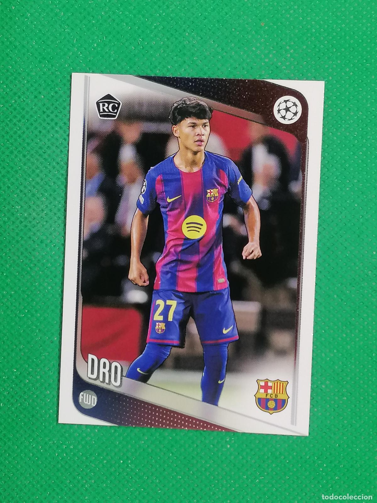 Cromos de Futebol: 111 DRO BARCELONA ROOKIE ⚽ TOPPS UCC FLAGSHIP 25 26 2025 2026 ⚽