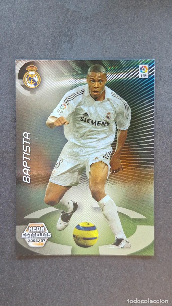 Fu&szlig;ball-Sticker: L1 BAPTISTA REAL MADRID MEGAESTRELLAS MEGACRACKS 2006 2007 06 07 PANINI