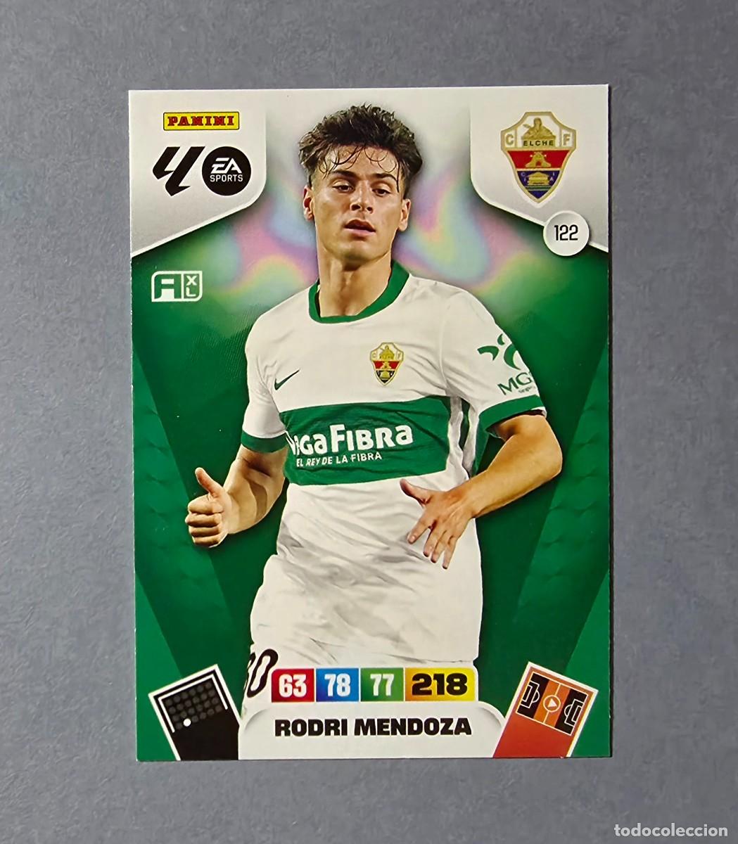 Fu&szlig;ball-Sticker: 122 RODRI MENDOZA - ELCHE - ADRENALYN XL 2025-26 - 25/26 (NUEVO)