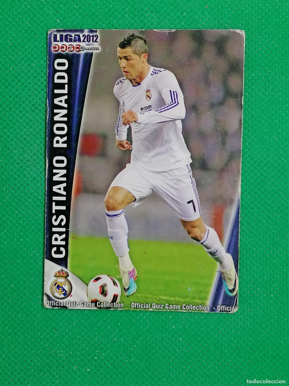 Cromos de F&uacute;tbol: 045 45 CRISTIANO RONALDO REAL MADRID ⚽ FICHAS LIGA MUNDICROMO 11 12 2011 2012 ⚽
