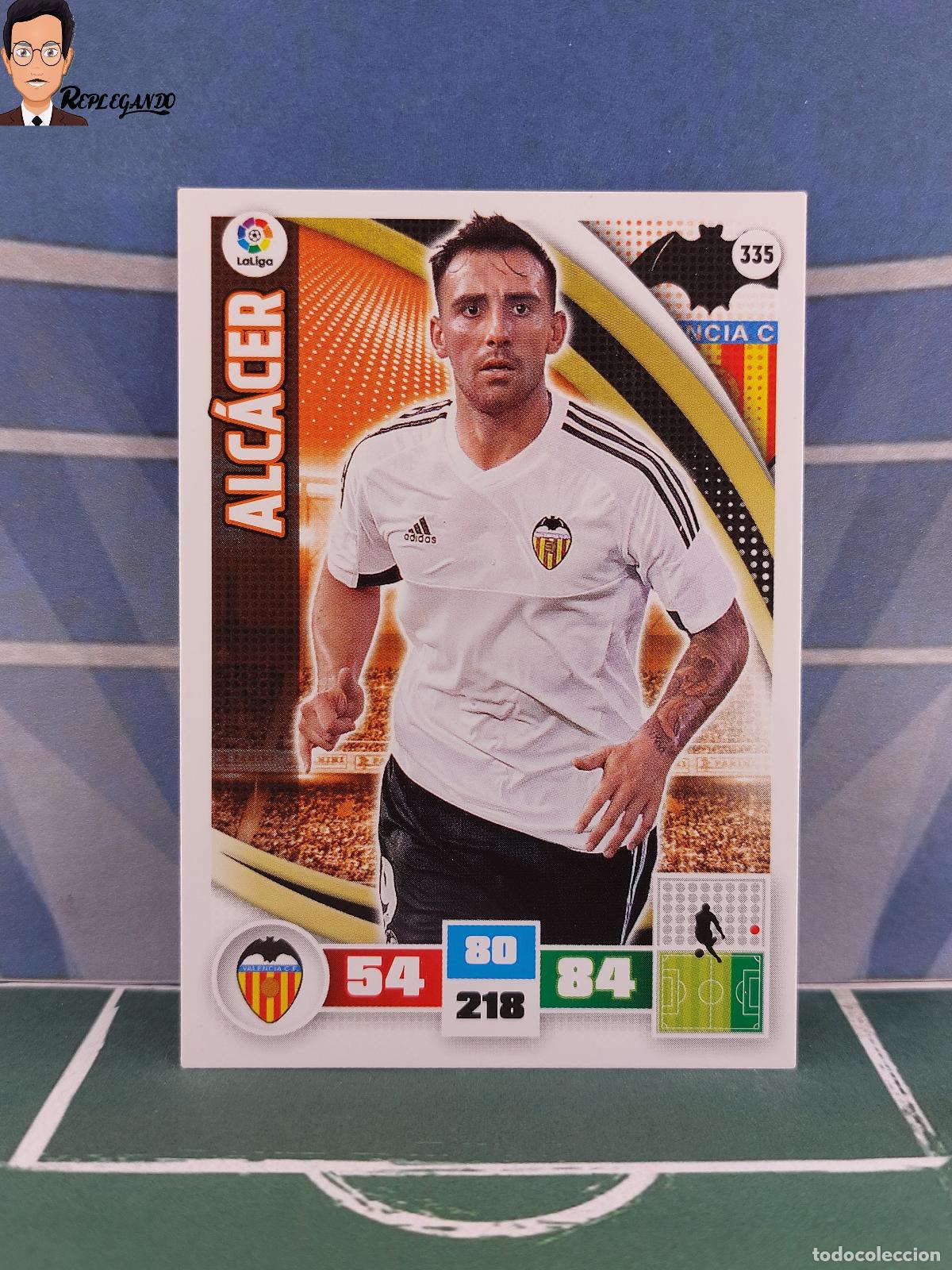 Fu&szlig;ball-Sticker: ALC&Aacute;CER N&ordm; 335 (VALENCIA C.F.) ADRENALYN XL 2015 2016 PANINI 15 16 LFP TARJETA LIGA CROMO CARD FICHA