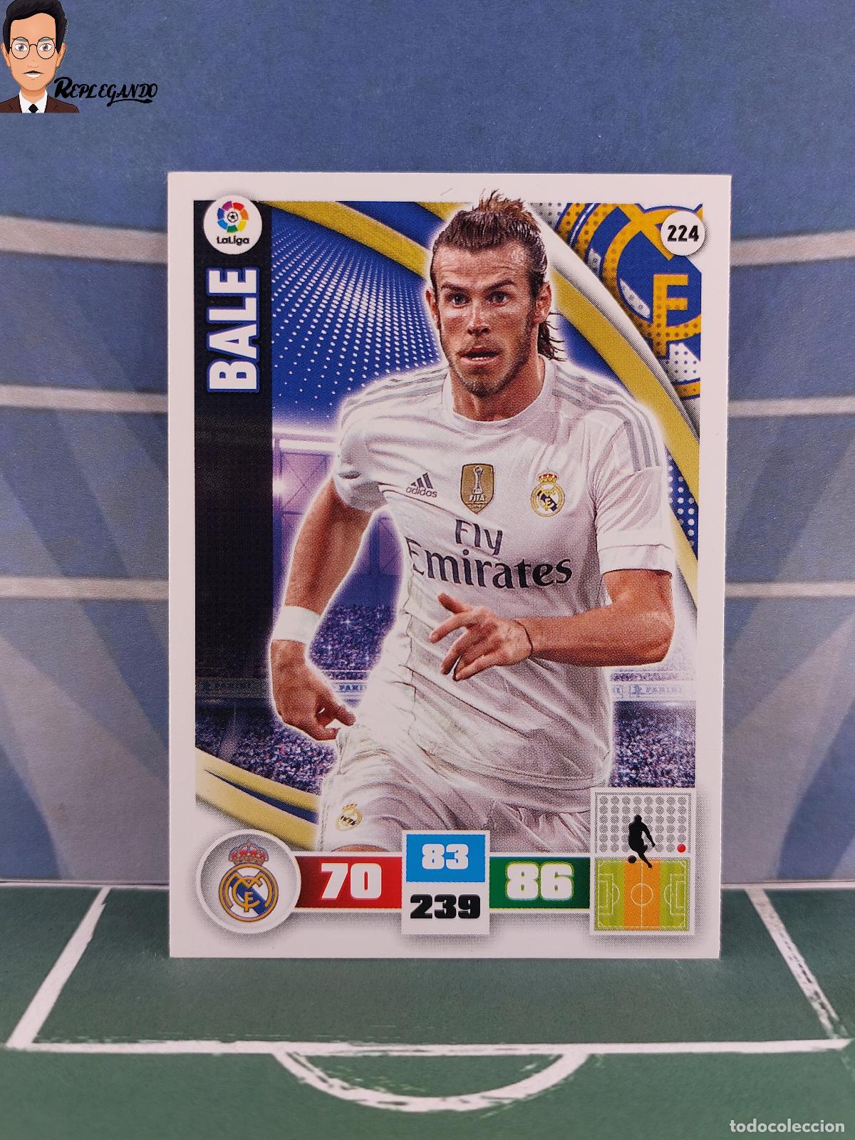 Figurine di Calcio: BALE N&ordm; 224 (REAL MADRID) ADRENALYN XL 2015 2016 PANINI 15 16 TARJETA TARJETA LIGA FICHA CARD F&Uacute;TBOL